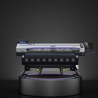 1.8m Large Format Eco Solvent Printer With I3200E1 Head Printing Machine
